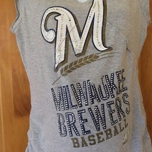 Maternity Milwaukee Brewers top